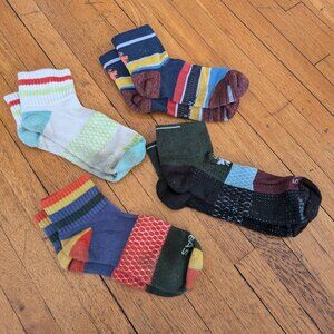 4-Pack Quarter Socks